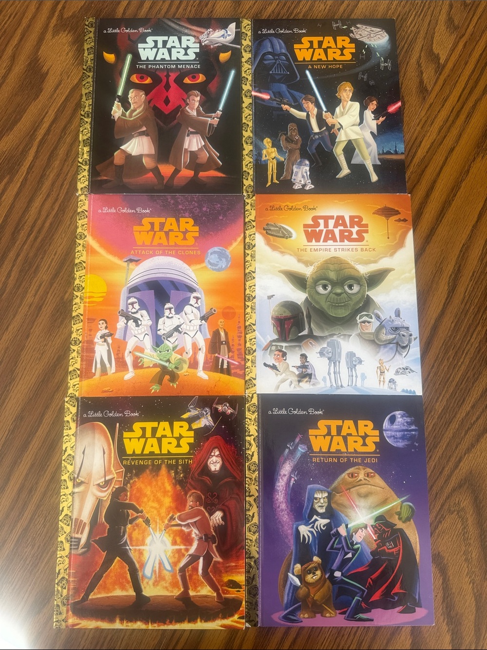 Star Wars Little Golden Books Collection - Multicolor Covers